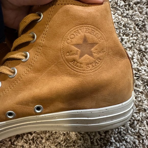 Men's Suede Converse. Tan/camel color - Picture 2 of 3